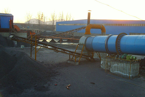 河南平頂山煤泥烘干現場